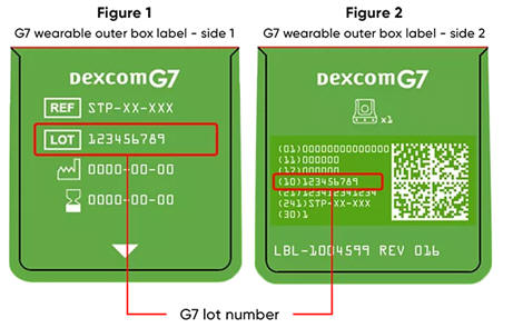 Dexcom G7 Lot Numbers