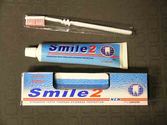 Front of Pack of Smile Toothpaste (120gm)