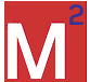 M² logo