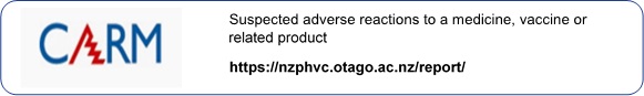Report adverse reactions